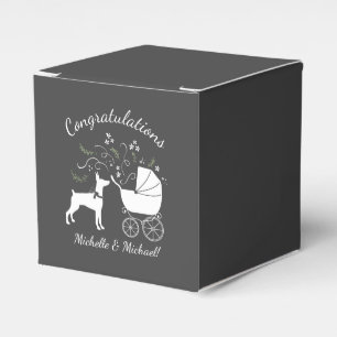 Ballotins Dobermann Baby shower Chien Chien Chien Chien Chie