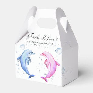 Ballotins Dolphins à l'aquarelle Révélation du sexe