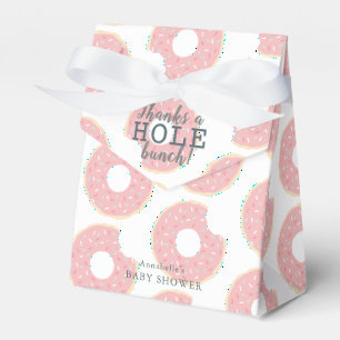 Ballotins Don Baby shower Merci de beigne rose