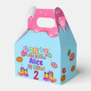 Ballotins Donut Personnalisé Couleur Parsemé Fête d'Annivers