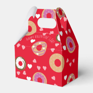 Ballotins Donuts Saint-Valentin  Cœurs Rouge Rose   