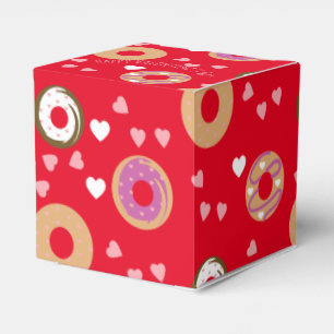 Ballotins Donuts Saint-Valentin  Cœurs Rouge Rose