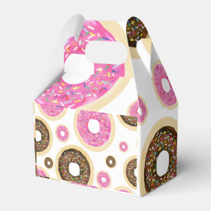 Ballotins Donuts & Sprinkles Rose Marron Délicieux Cadeau de