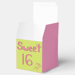 Ballotins Douce 16 Rose et Citron Vert