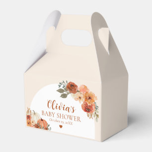 Ballotins Douce Baby Shower Automne Rustique à l'aquarelle P
