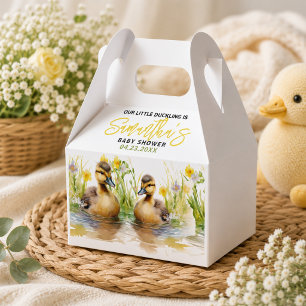 Ballotins Douce Baby Shower Garçon Canard Aquarelle