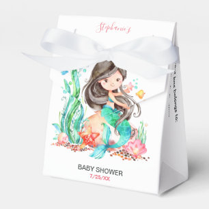 Ballotins Douce Mermaid Aquarelle Sous la Mer Baby Shower