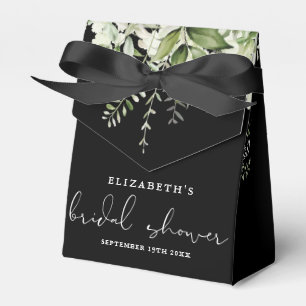Ballotins Douceur Florale Mariage en Noir et Blanc