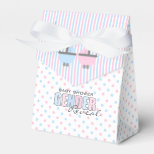 Ballotins Douche rose et bleue d'Indiquer-Bébé de genre