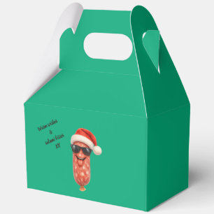 Ballotins Doux baisers rigolos de salami de Noël