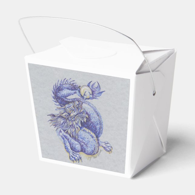 Ballotins Dragon bleu (Arrière)