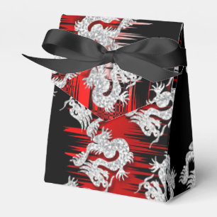Ballotins Dragon chinois rouge et noir Design à thème