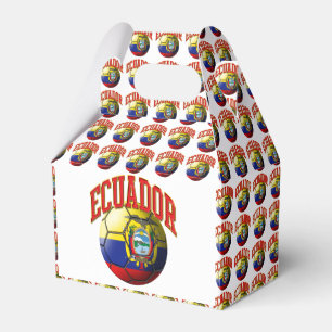 Ballotins Drapeau de ballon de football de l'Equateur