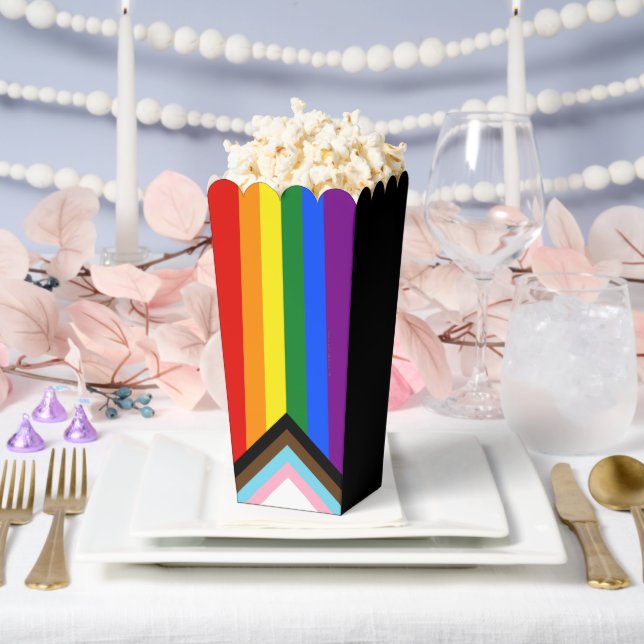 Ballotins Drapeau de fierté Progress Pride de SlipperyJoe si (Mariage)
