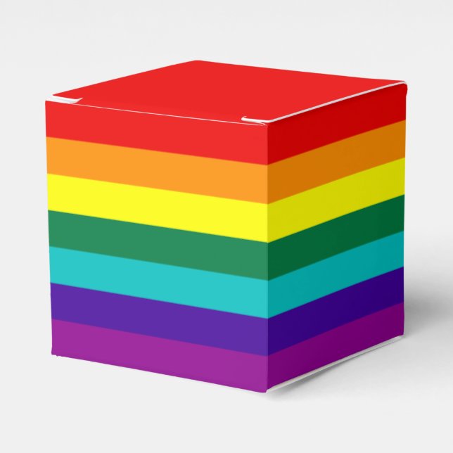 Ballotins Drapeau de la Fierté arc-en-ciel 7 bandes (Verso)