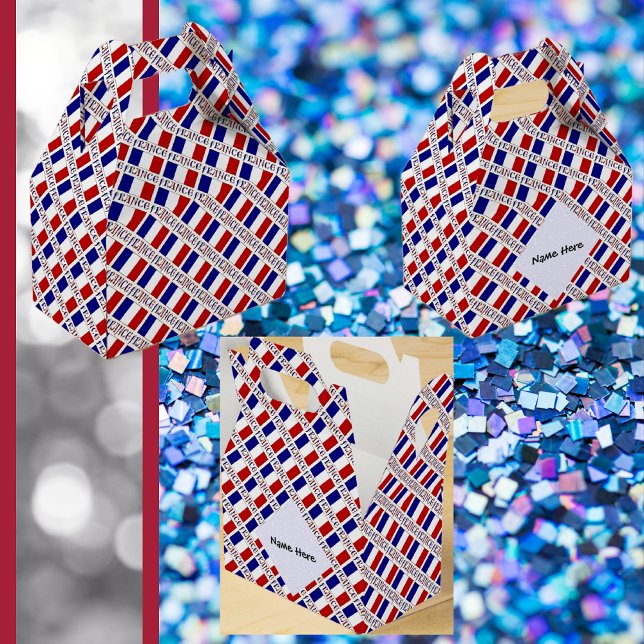 Ballotins Drapeau français avec votre nom (Créateur téléchargé)