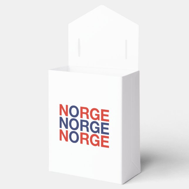Ballotins Drapeau NORVÈGE (Ouvert)