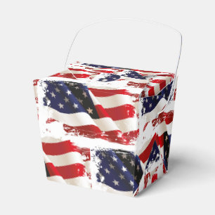 Ballotins Drapeau patriotique Juillet 4e Fête Favoriser Box