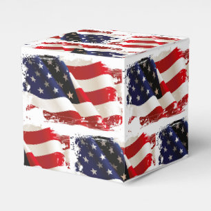Ballotins Drapeau patriotique Juillet 4e Fête Favoriser Box