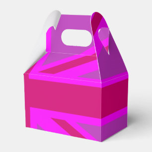 Ballotins Drapeau rose Fuchsia Union Jack