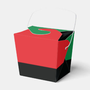 Ballotins Drapeau rouge, noir et vert