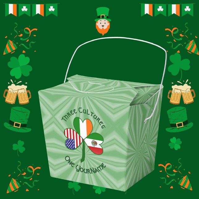 Ballotins Drapeau Trèfle Américain Irlandais Mexicain À Empo (Créateur téléchargé)