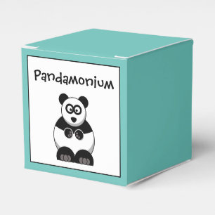 Ballotins Drôle Pandamonium Panda Cartoon, Mignonne Pun Stre