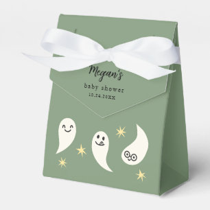 Ballotins du Baby shower vert Little Boo