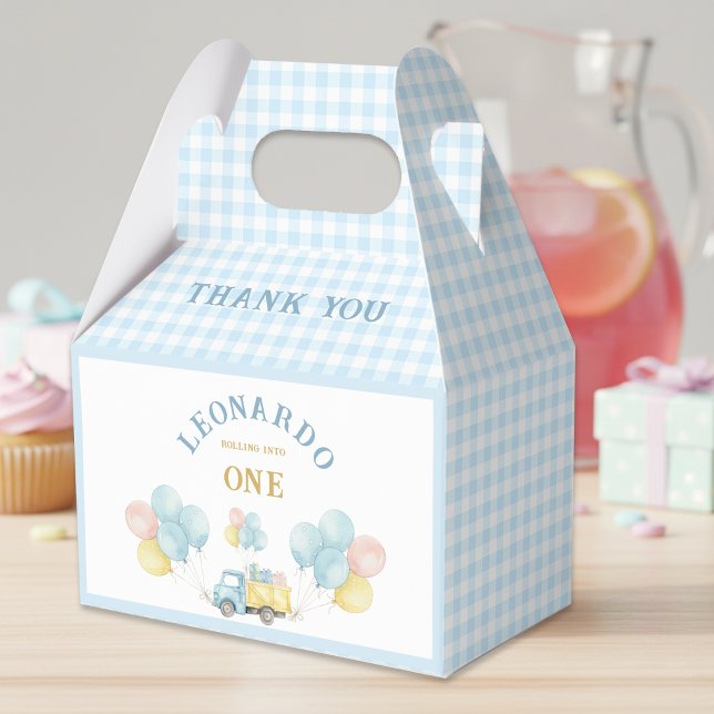 Ballotins Dump Truck First Birthday Boy  (Créateur téléchargé)