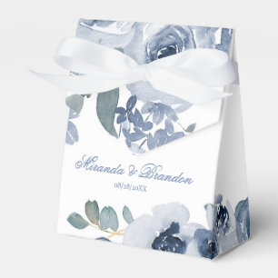 Ballotins Dusty Blue Sage Aquarelle Peony Mariage