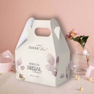 Ballotins Dusty Blush rose Merci de Fête des mariées