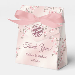 Ballotins Dusty rose cerisier Mariage chinois personnalisé