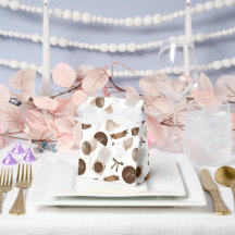 Earthy Brown Balloon & Bento Cake Anniversaire