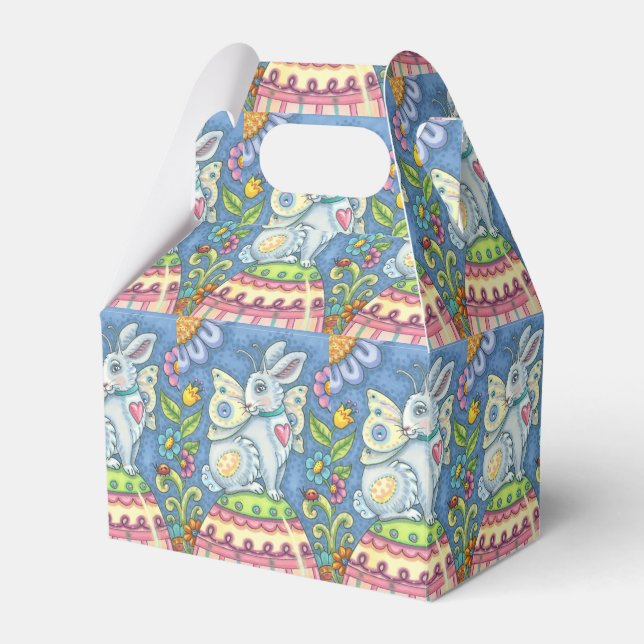 BALLOTINS EASTER EGG FAIRY, RABBIT GABLE BALLOTIN (Verso)