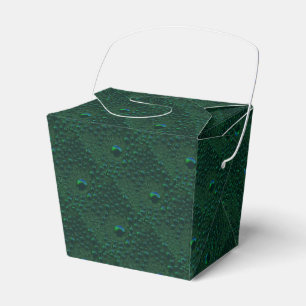 Ballotins Eau sur métal vert