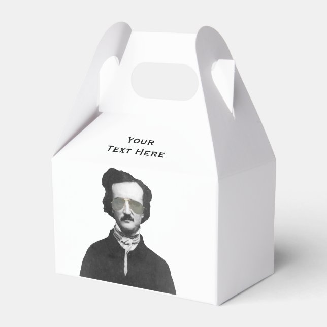 Ballotins Edgar Allan Poe en lunettes de soleil Personnalisé (Verso)