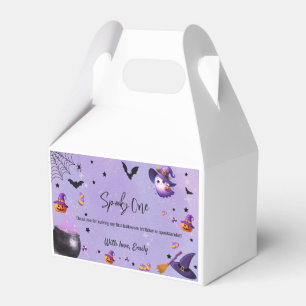 Ballotins Éffrayant premier anniversaire Halloween violet