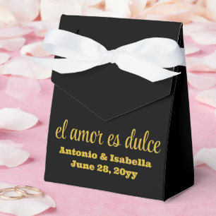 Ballotins El amor es dulce mariage accueil pour invités
