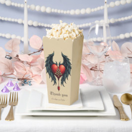 Ballotins Elégance celtique avec coeur et ailes.