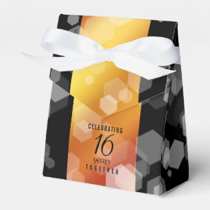 Ballotins Élégant 16ème anniversaire de la Topaz Mariage d'o