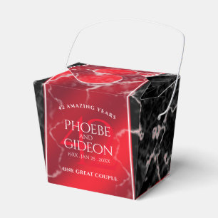 Ballotins Élégant 42e anniversaire du Mariage Jasper