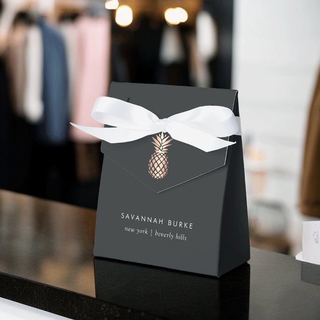 Ballotins Élégant ananas en cuivre (Créateur téléchargé)