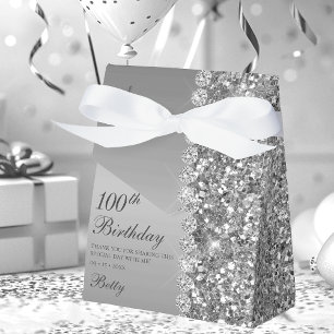 Ballotins Elégant Argent 100e Anniversaire
