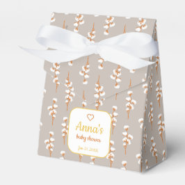 Ballotins Élégant Baby shower floral de coton