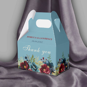 Ballotins Elégant bleu marine bordeaux bleu marine mariage