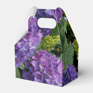 Ballotins Elégant bleu violet magenta vert hydrangée florale