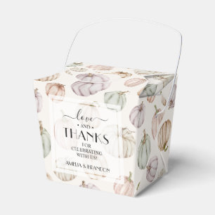 Ballotins Élégant Citrouille Baby shower neutre pour les f