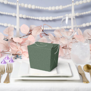 Ballotins Élégant emballage de fête de luxe à motif vert