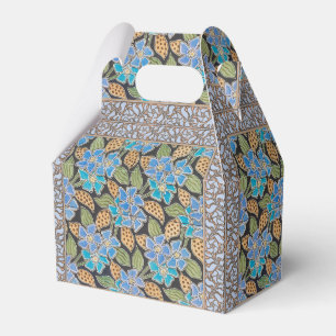 Ballotins Élégant Fleur Bleu Périwinkle Floral Classic