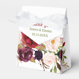 Ballotins Élégant Floral Mariage personnalisé